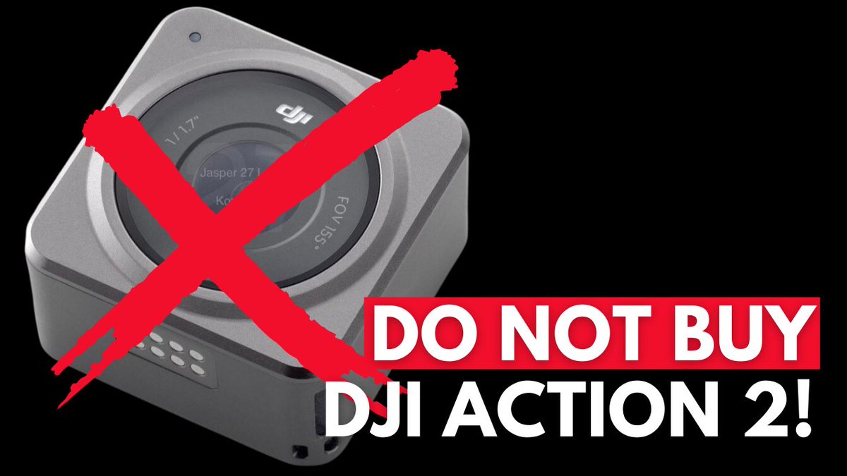 geeksvana's tweet image. There is a major issue which effectively &apos;geofences&apos; the new #DJIAction2 for UK/EU buyers and makes it in my opinion a DO NOT BUY recommendation from @geeksvana... Watch now - youtu.be/aG9640IVTVI

@JasperEllens