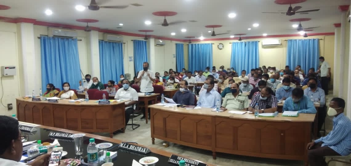 ZILLA PARISHAD, BHADRAK (@pddrda) on Twitter photo 11th Zillaparishad meeting held under the chairmanship of ZP President,Bhadrak today.All MLAs,MP(LS),Collector &PD,DRDA were present. 11th Zillaparishad meeting held under the chairmanship of ZP President,Bhadrak today.All MLAs,MP(LS),Collector &PD,DRDA were present.