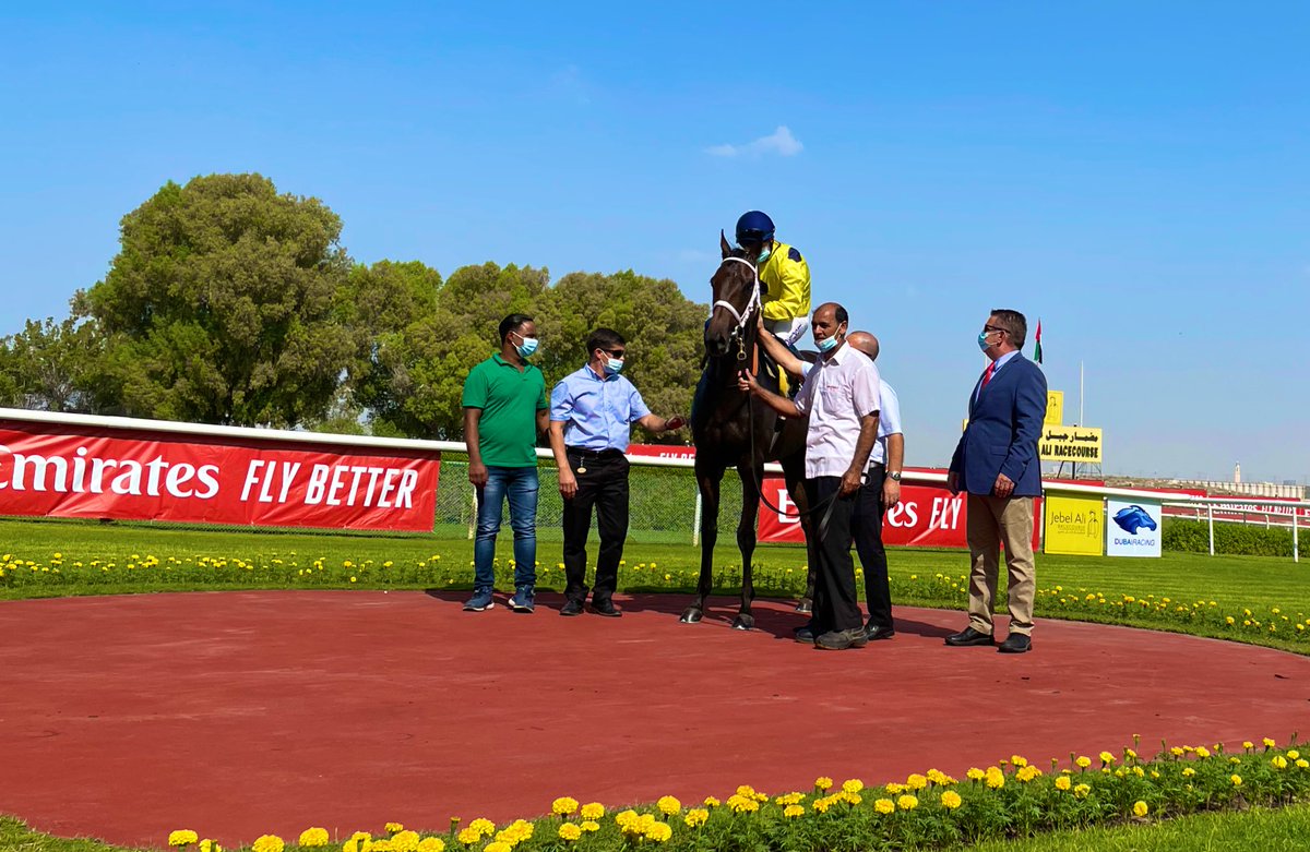 A good start to the season for 7x Champion Trainer Doug Watson who has saddled the first two winners <a href="/jarcOfficial/">Jebel Ali Racecourse</a> with Exciting Days and Eshtiraak. Congratulations to jockeys <a href="/sammyhitch/">Sam Hitchcott</a> and George Buckell. 
#dubairacing 🐎