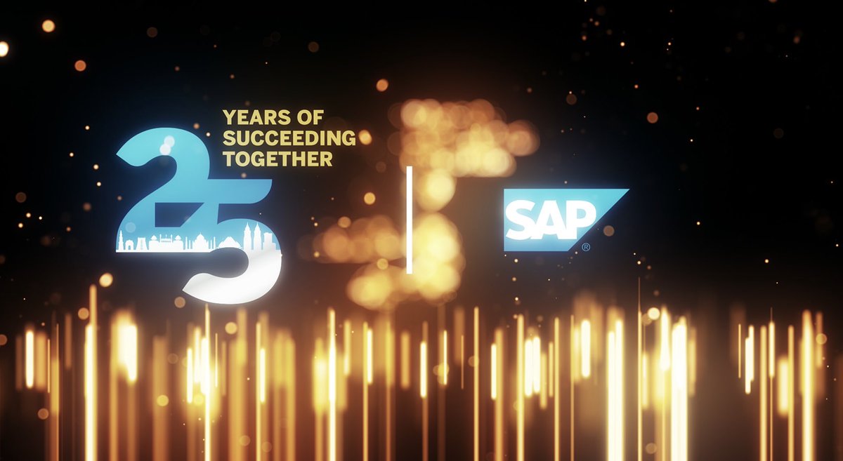 naveenkumar_jp's tweet photo. I am overwhelmed to announce SAP turns 25yrs in India. I’m blessed to be part of this wonderful family. SAP in India is now at a very energetic age and we have lot more things to achieve. As someone said Yeh tho trailer tha picture Abhi Baki hai.. Way to go #SAP #FlyingHighAt25 https://t.co/ZTEKZPnilW