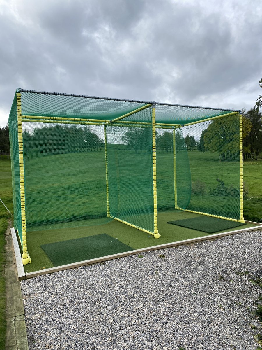 Yorkshire_Golf's tweet photo. 👍 Stockbridge Golf Club using The R&amp;A’s fund to good use by adding a couple of nets!

⛳️ With no obvious practice facilities near the 1st tee these are a great addition for members and visitors. https://t.co/l8g7UYnKOB