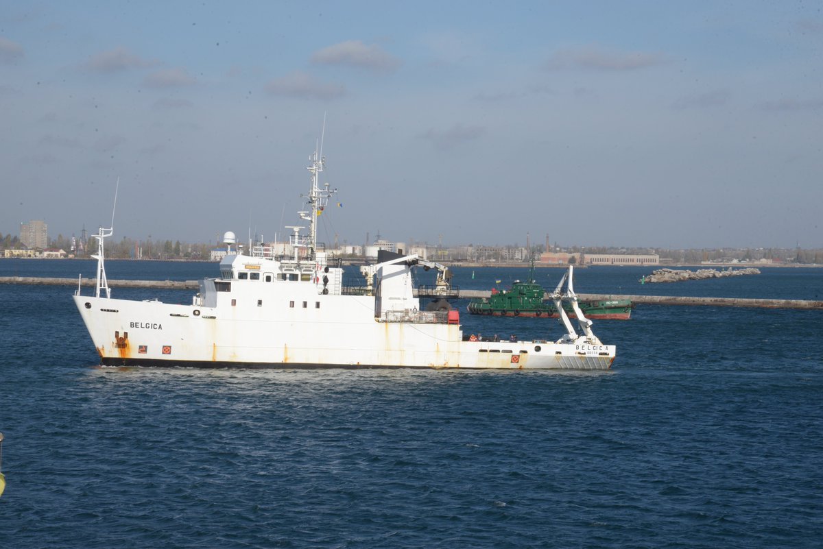 UNDPUkraine's tweet photo. Former Belgian Navy Ocean Research Vessel given to Ukraine, renamed “Borys Aleksandrov” and put into service monitoring Black Sea pollution with support from the @EUDelegationUA and @UNDP.
ℹ️ For more info: 🔗https://t.co/O5iTI94XG3 https://t.co/85ANDFZ2MY