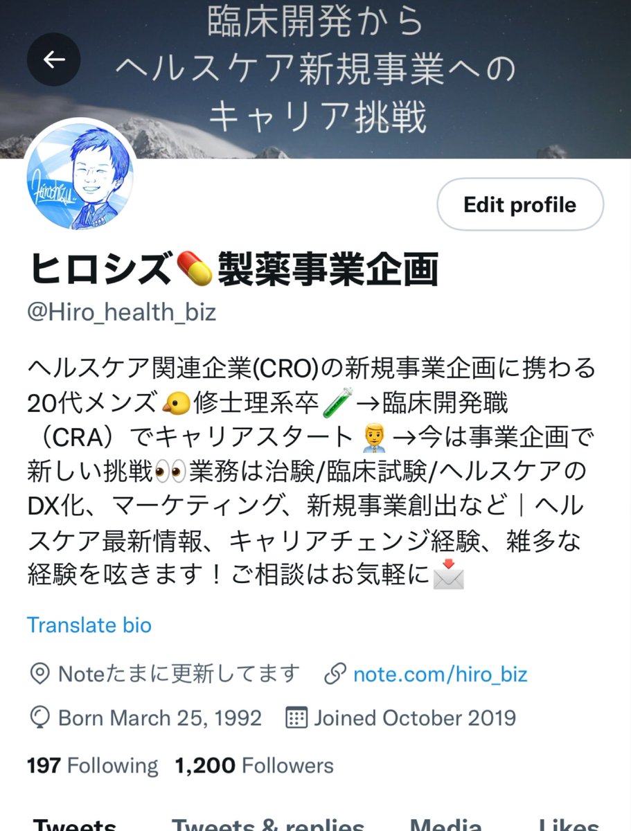 ヒロシズ 製薬事業企画 Hiro Health Biz Twitter