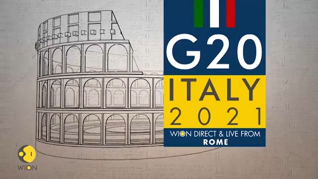 G20 Roma Screen WION on Twitter: