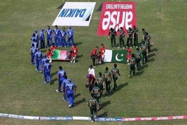 We are brothers,
We are neighbors, 
We are friends,
We have 1 heart ❤️.
Best of luck to Both of Us ..
Pakistan🇵🇰 and Afghanistan🇦🇫
#PakvsAfg
#Afghanistan #Pakistan #Cricket #PlayForPeace #PlayforBrotherhood