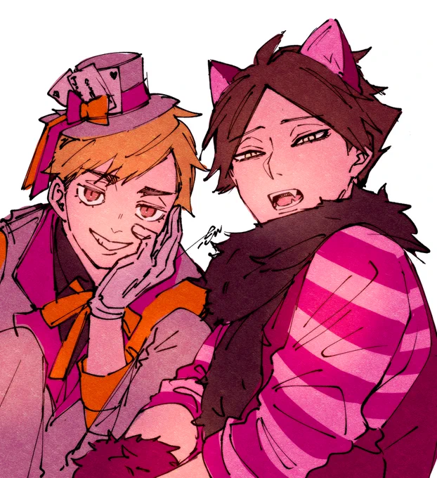 rkgk
すなくんはちぇしゃ猫って決めてたんだ🐱 