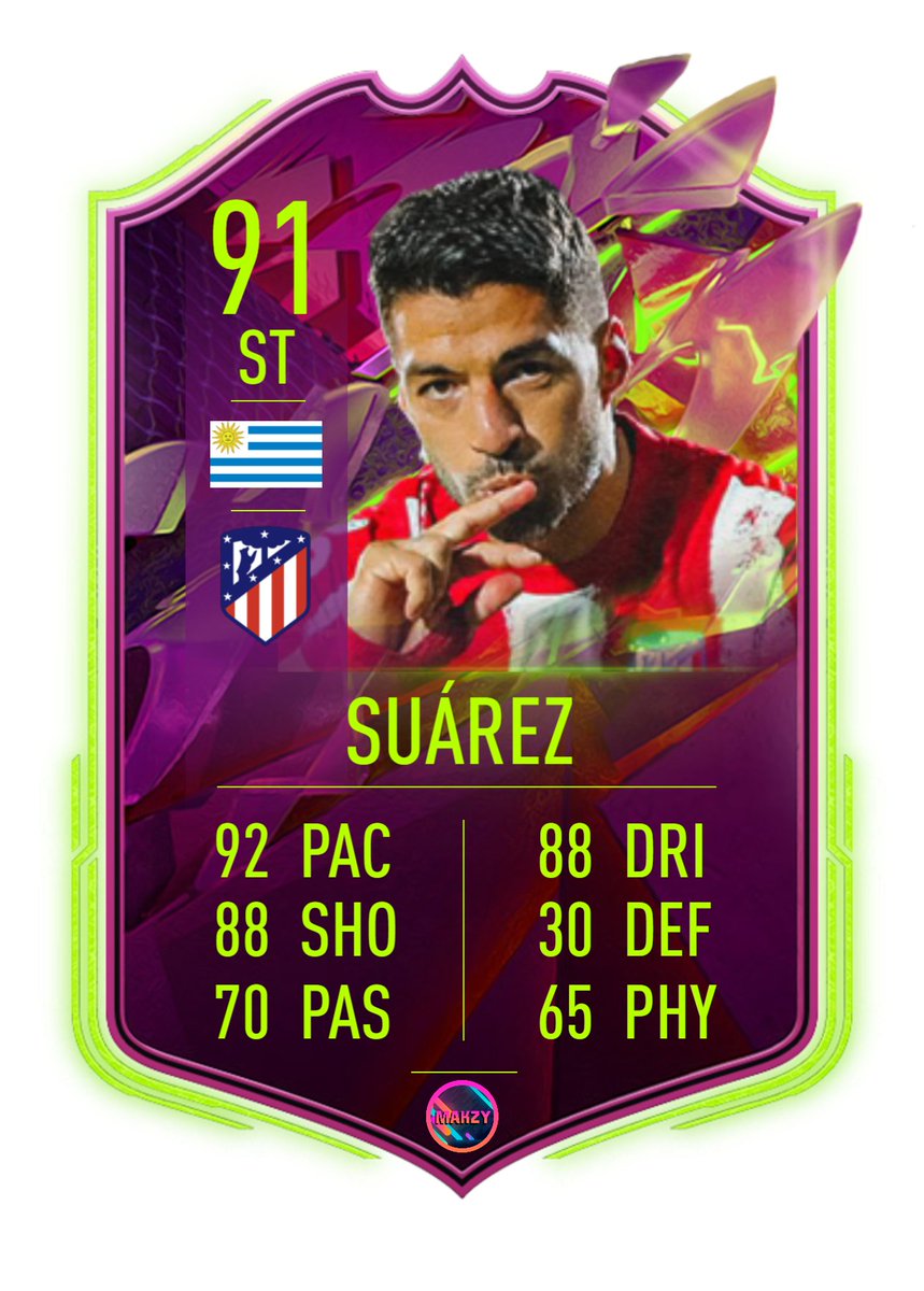 Makzy_Fut's tweet photo. Suarez Rulebreaker🔥
PAS &amp; PHY⏬
PAC⏫
#FUT #FIFA22 https://t.co/yBCqtedy5j