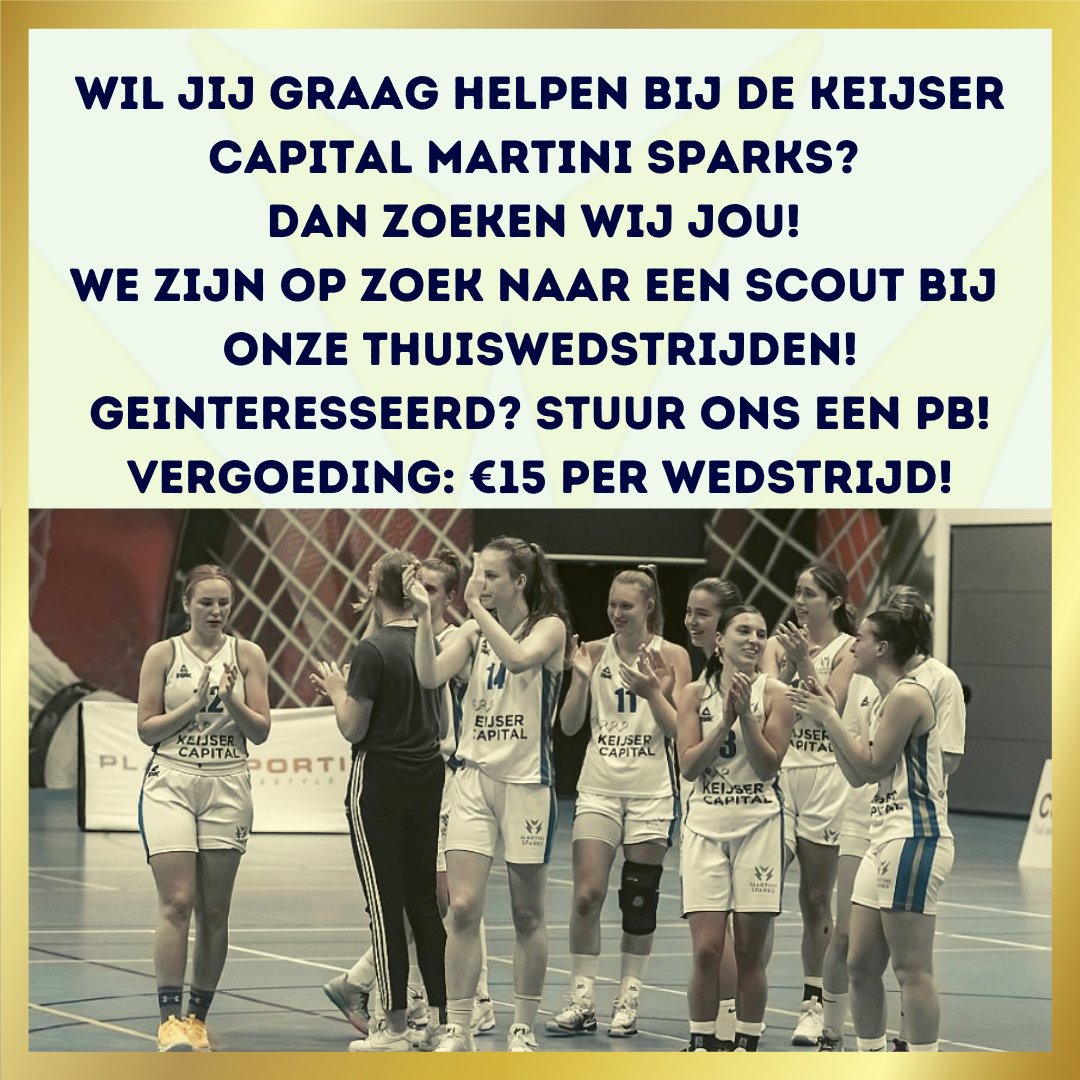 ⚡ WIJ ZOEKEN EEN SCOUT ⚡

Ben je geïnteresseerd? Stuur ons een berichtje! Vergoeding is 15 euro per wedstrijd!

#together #Haren #Groningen #basketball #Eredivisie