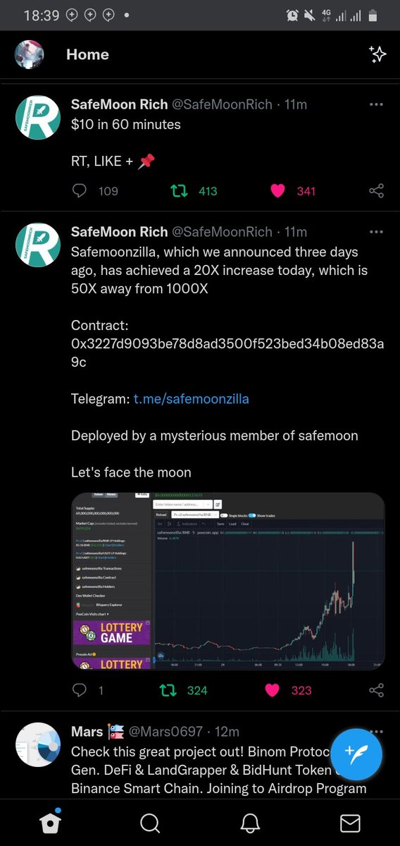 Syahra11Ra's tweet photo. @SafeMoonRich Bismillah
Nice project and I look forward to the growth and success of this project
#SAFEMOON #SAFEMOONRICH https://t.co/hZOf2ksmUY