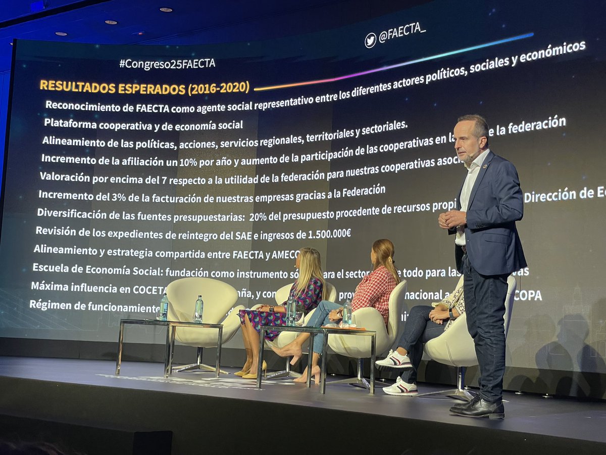 Coopsdetrabajo's tweet photo. La #AsambleaFAECTA reelige a @LuisMi_Jurado como presidente de las #CooperativasDeTrabajo andaluzas. ☑️ Amplio respaldo a su gestión,🟢 para dar continuidad al proyecto que un equipo de personas emprendió hace 5️⃣ años y para afrontar retos de futuro con un Consejo Rector renovado https://t.co/yv3vLq5SFk