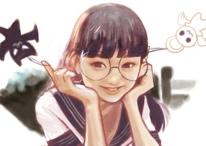 Illustration
 あなたが逃したのは、どちらの私ですか?
#Illustration 