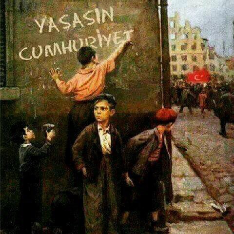 “Ey yükselen yeni nesil, istikbal sizindir. Cumhuriyet'i biz kurduk, O'nu yükseltecek ve sürdürecek sizlersiniz.”
#29Ekim