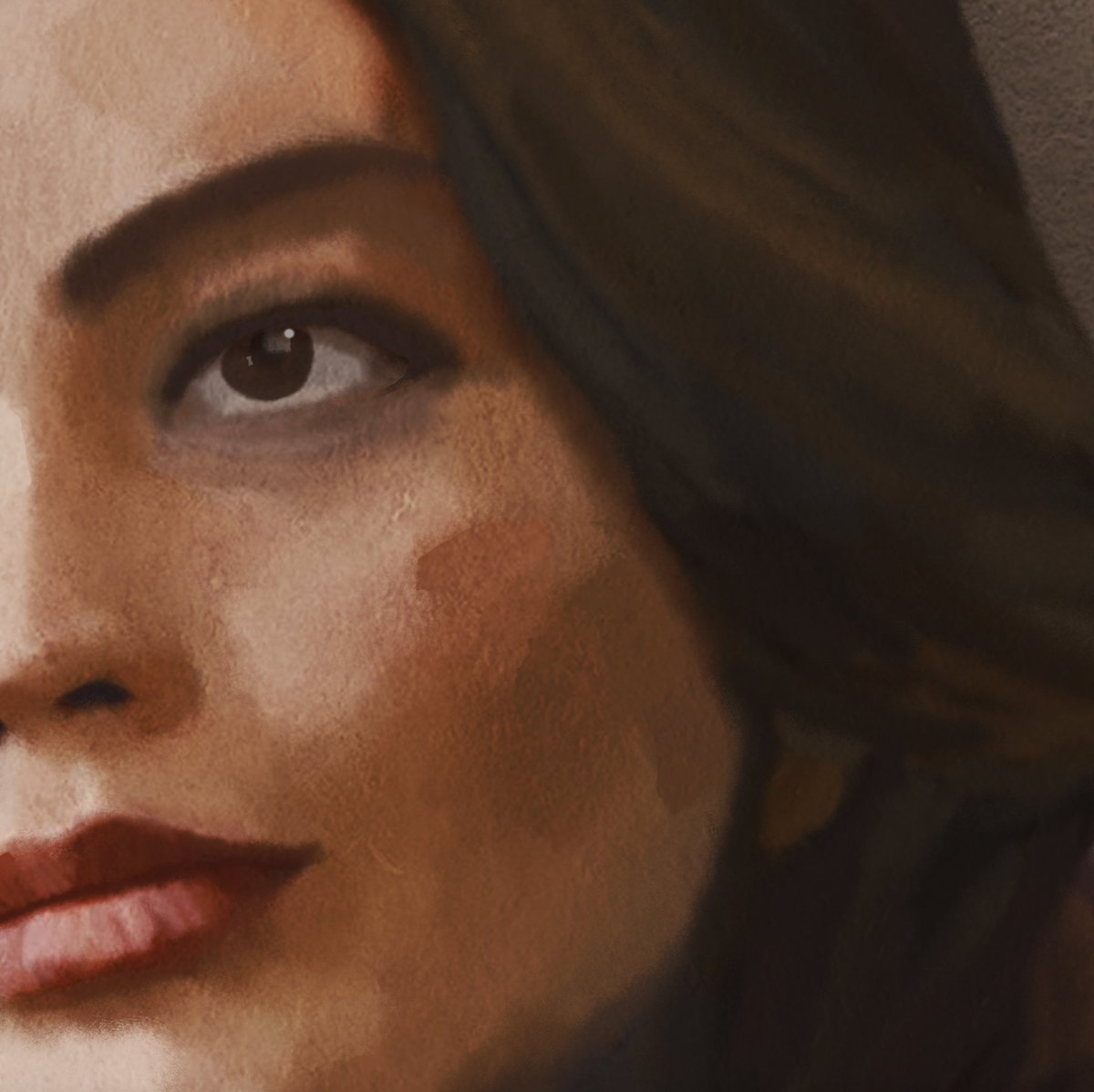 amadgem's tweet photo. Can you guess who she is? (click to view better) ✨ #art #paint #digitalart #digitalartist https://t.co/Nk76QTNyEs