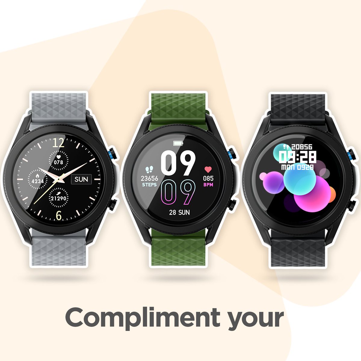 IntexBrand's tweet photo. A different watch face for every day, every outfit! With over 200 watch face options available on the fitRist active app, lay your hands on the new fitRist active to be the talk of the town
#comingsoon #intexaholic #IntexBrand #smartwatch #newproduct #intexwatch #Smart #INTEX https://t.co/pJvfEVAxOZ