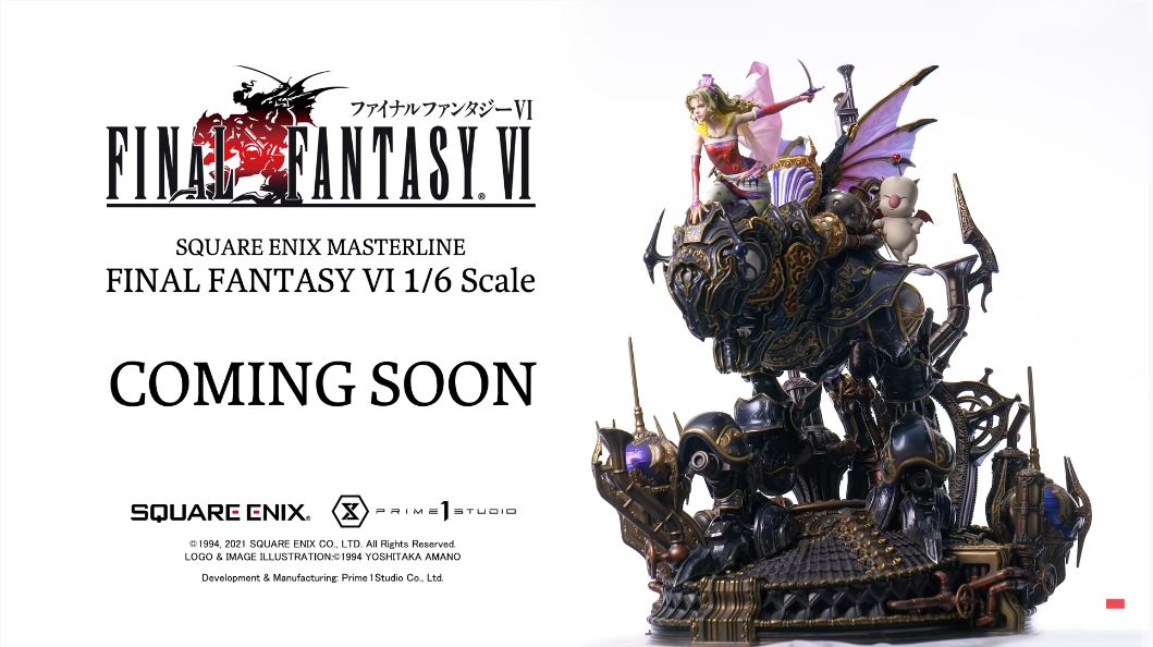 Stealth40k's tweet photo. Square Enix just announced a Final Fantasy VI figure that looks absolutely incredible. 

I'm not really a figure buyer in general, but for this I might need to re-evaluate my stance. https://t.co/a1tBy7xiDu