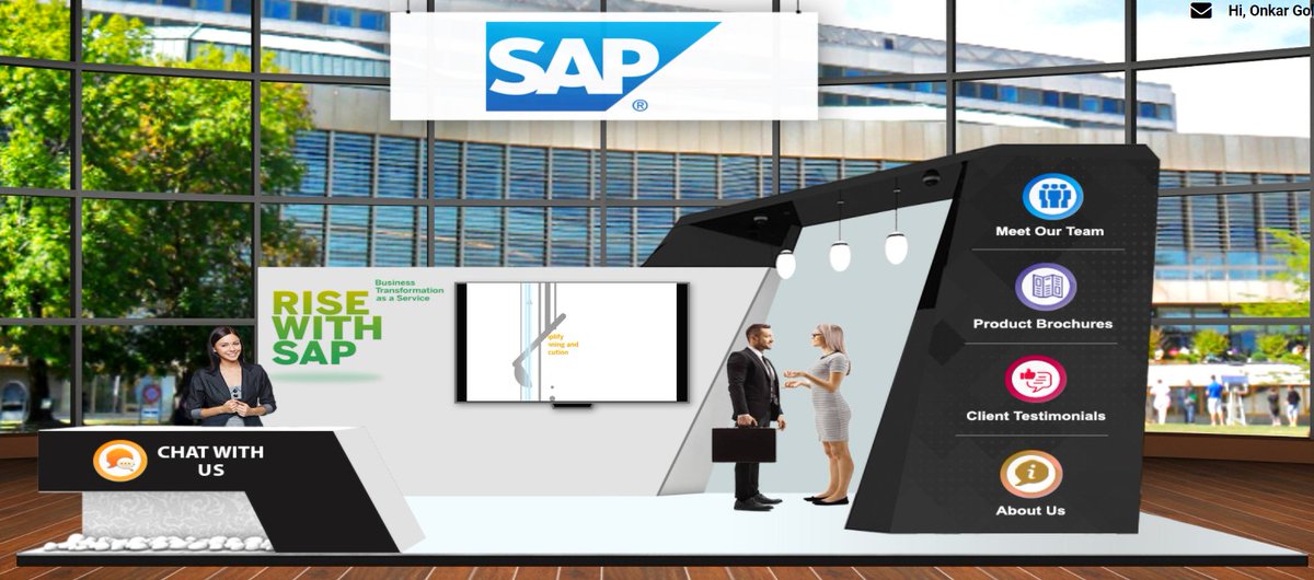 onkar_golande's tweet photo. #TRANSFORMTONEXT
EXCELLENT SAP BOOTH #RISE WITH SAP, YOU CAN ACCESS TO BOOTH BY BELOW LINK
https://t.co/bWNV3KiVmj
@DynamicCIO https://t.co/4rycxeSRwr