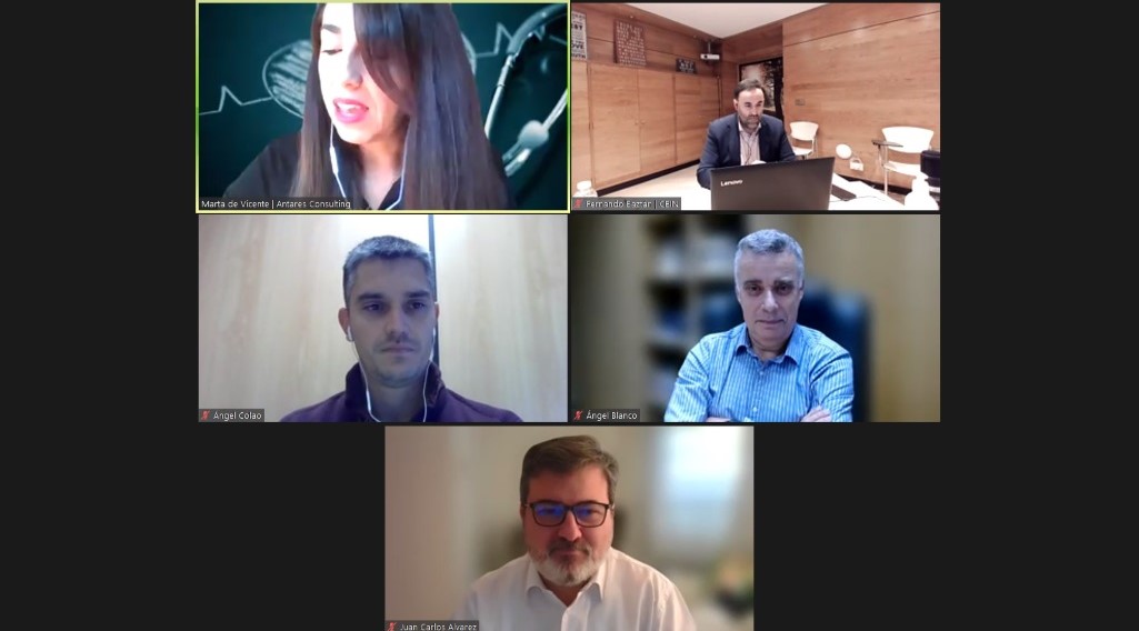 ceinnavarra's tweet photo. En la masterclass #CEINHEALTH de hoy, hemos analizado el impacto presente y futuro del Big Data y la Inteligencia Artificial en los sistemas sanitarios con @AngelBlancoR, @jcalvarezr y @angelcolao. La sesión ha sido moderada por @Martadevicen. https://t.co/yecvkMxA7w