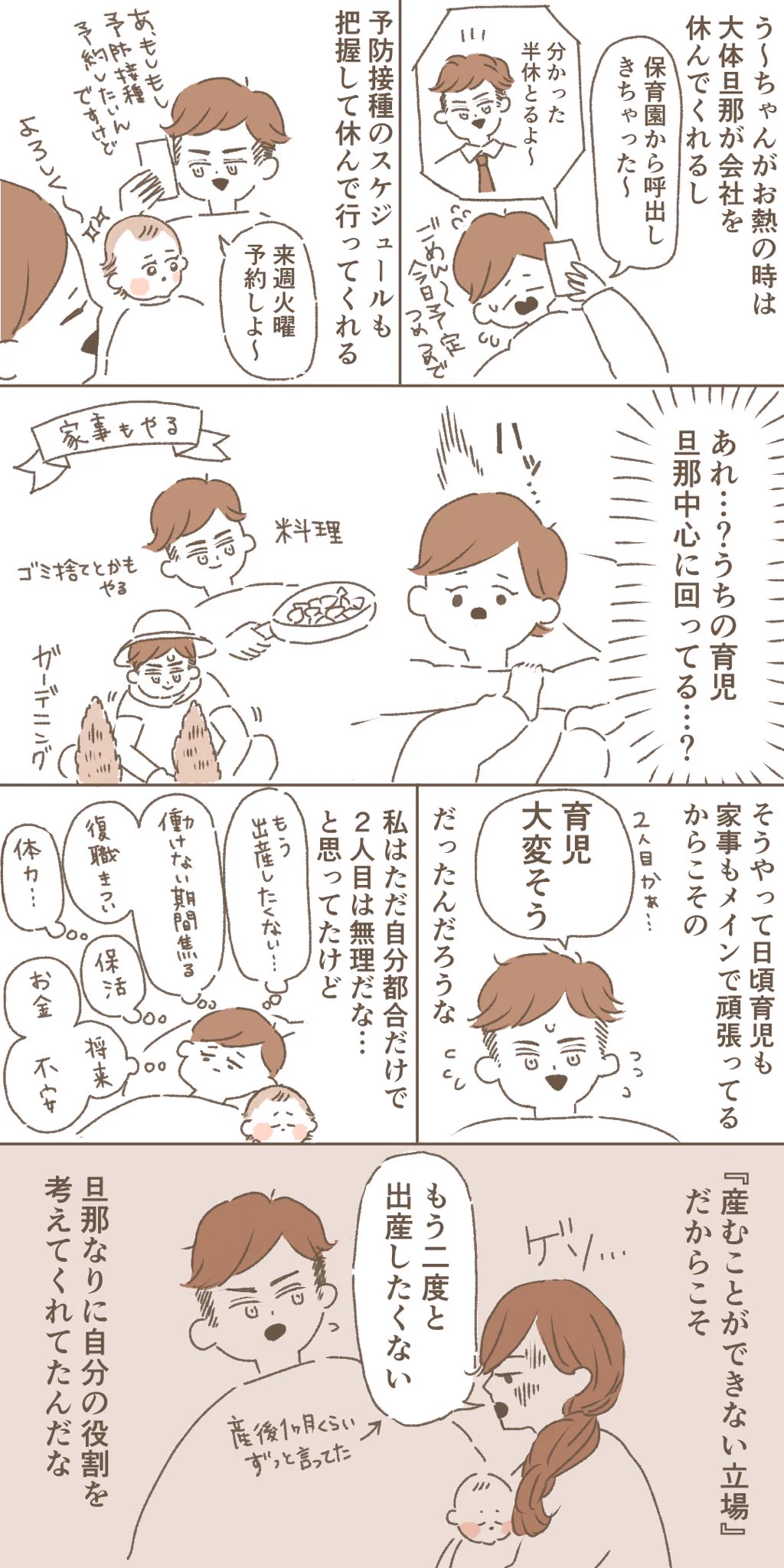 これぞ理想の夫婦！二人で話し合い協力しながら2人目問題について考える！