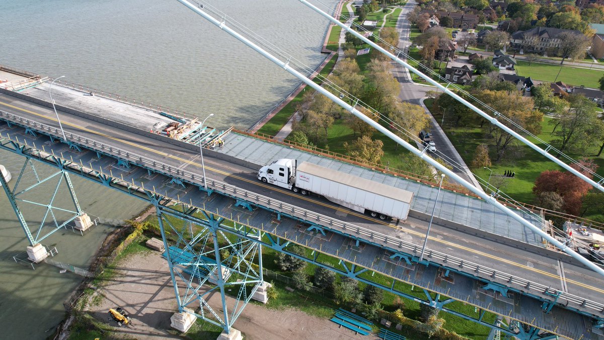 As we continue our Rehabilitation Project of the Ambassador Bridge. We continue to work with our contractors,engineers, CBP, CBSA and appreciate your patience during this major project. This will support our customers into the next century and minimize any future lane closures.