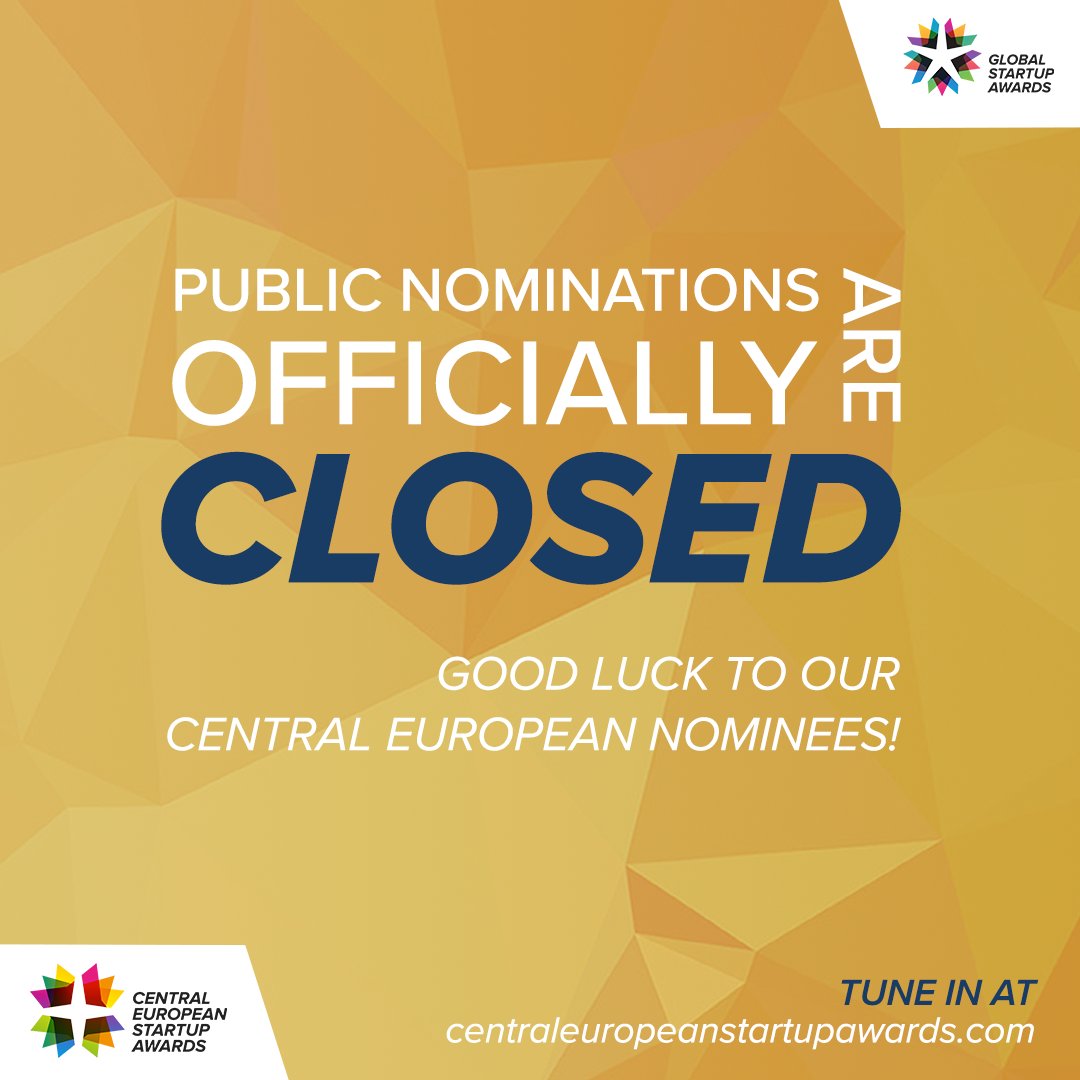 Central European Startup Awards tweet media