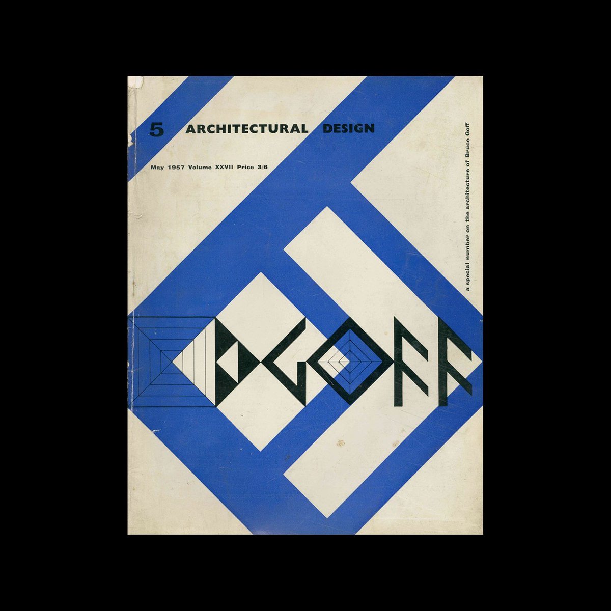 Architectural Design, May 1957. Cover design by Theo Crosby designreviewed.com/artefacts/arch… #theocrosby #architecturaldesign #coverjunkie