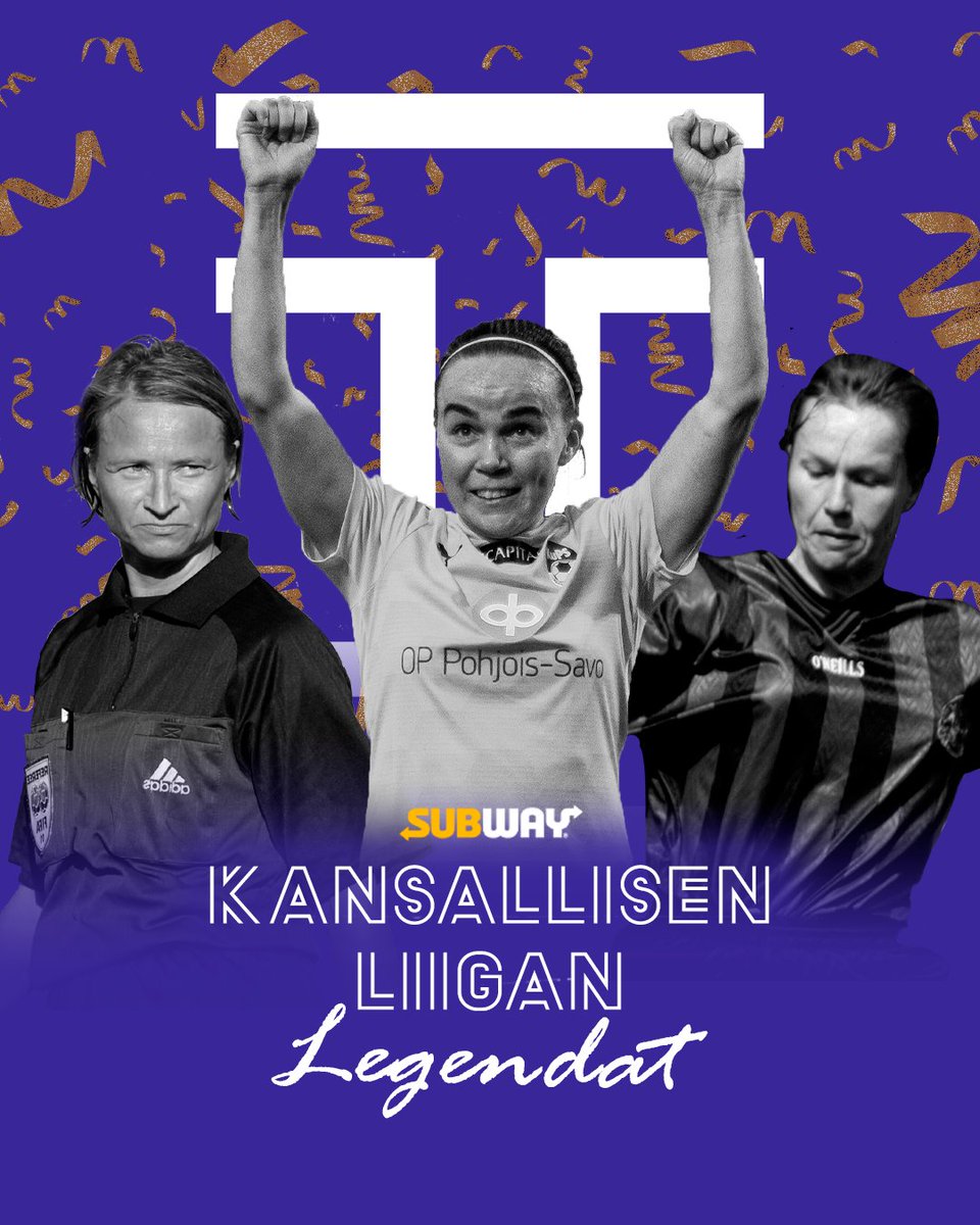 KansallinenL's tweet photo. Ensimmäiset Legendat nimetty Subway Kansallisen Liigan kunniakerhoon!🤩

Ensimmäiset 18 legendaa on nimetty. Nyt nimettävät legendat palkitaan kevään 2022 ensimmäisessä pääsarjaottelussa. #KansallinenLiiga 

Lue lisää➡️ https://t.co/lOvozpmXTE https://t.co/cRKY4epszu