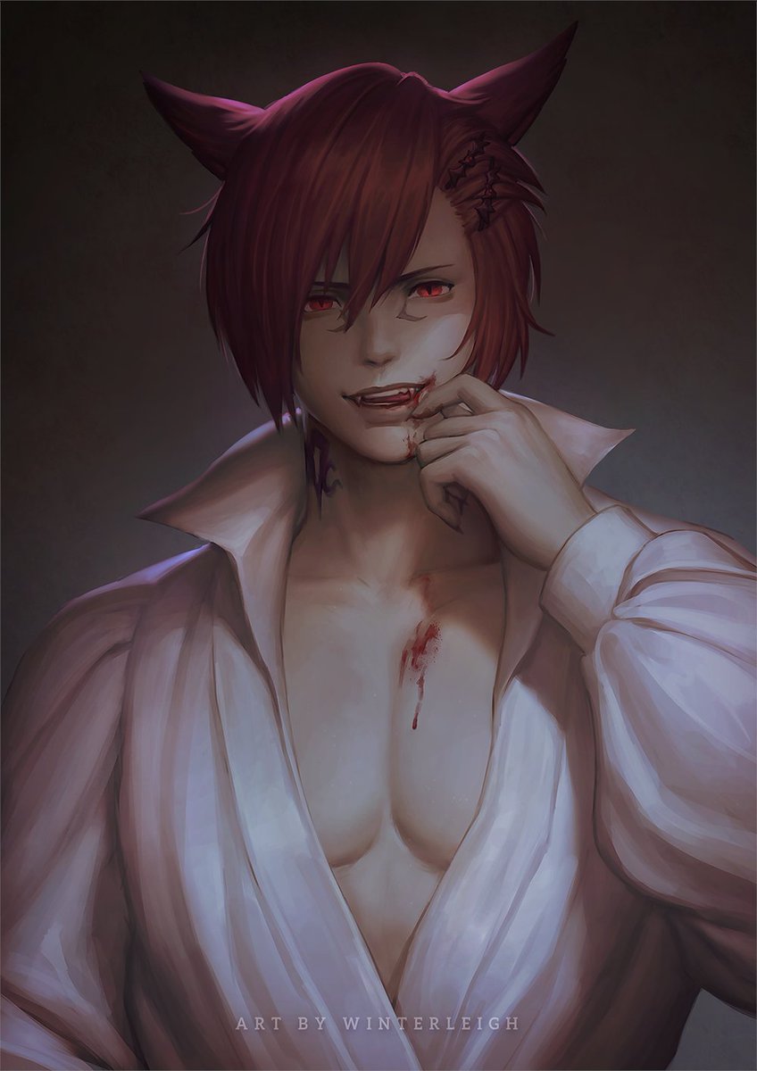 Have a bloodthirsty G'raha for halloween