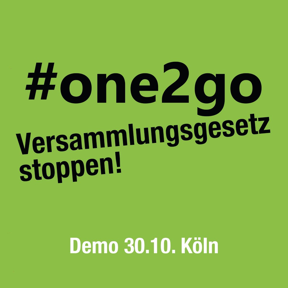 VersGNRWstoppen's tweet photo. Morgen ist es soweit - die 3.Demo gegen das #VersGNRW läuft in Köln. Im Laufe des Tages schicken wir noch ein paar Infos. Und übrigens: wir freuen uns auf euch.
#k3010 #VersGNRWstoppen #NoVersGNRW https://t.co/Datb6naawx