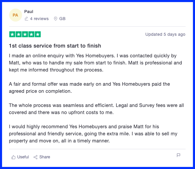 Whenever a customer gives us the opportunity to make an offer on their home we take that privilege extremely seriously…

A ton of work goes in to delivering our service, so it feels great to get feedback like this from customers at the end of it...
#reviews #property #realestate