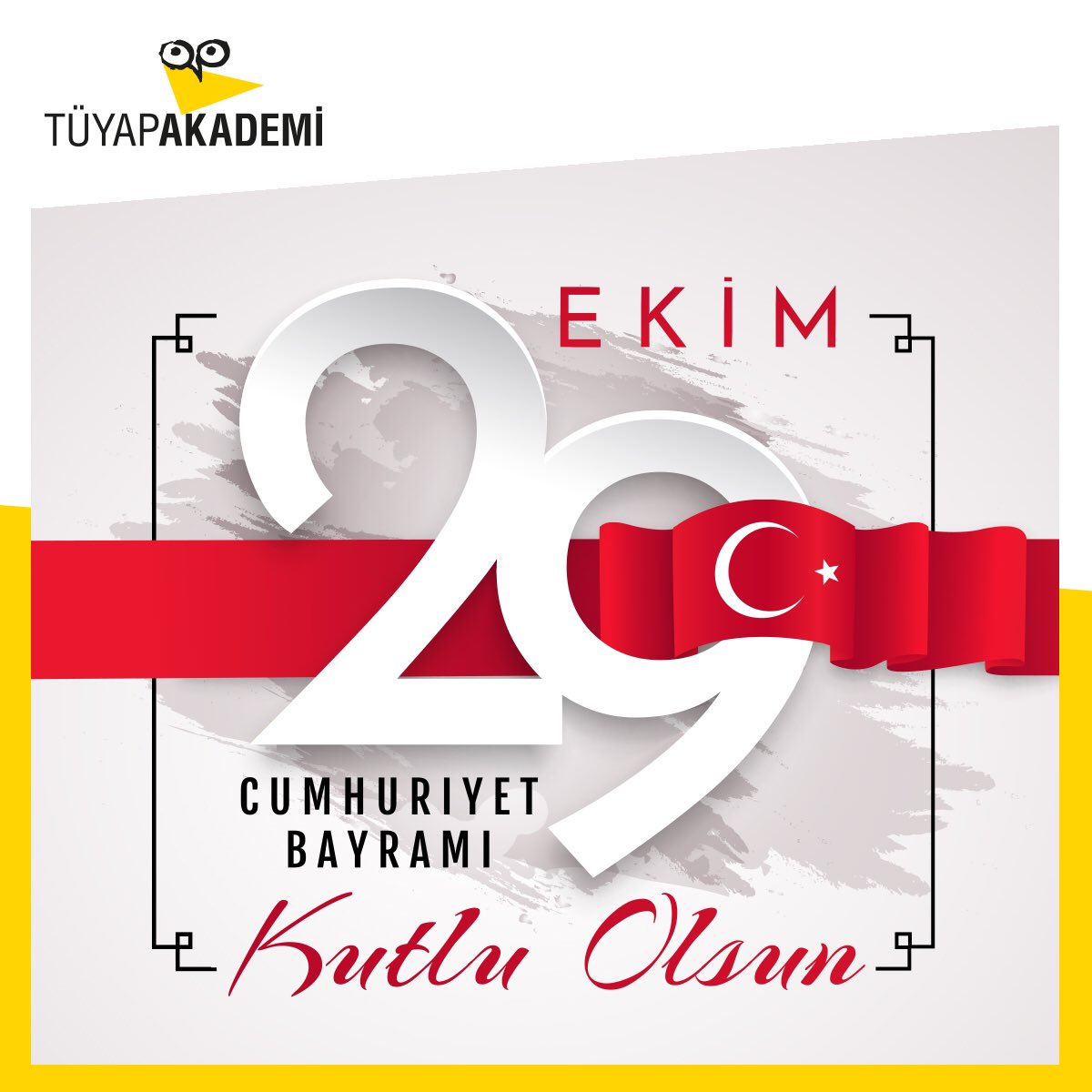 Cumhuriyetimiz 98 yaşında.
Onu bize kazandıranlara minnettarız. Cumhuriyet Bayramımız kutlu olsun 🦉🎈🇹🇷
#TüyapAkademi #CumhuriyetBayramı
#Cumhuriyetimiz98yaşında