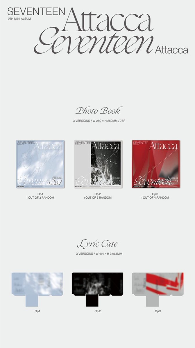 MultiKshop's tweet photo. #MultiGOGOGO
HELP RTTT
SEVENTEEN ATTACCA ALBUM
SEALED ALBUM
NO POB
✨440 EACH✨
DOP: NOV 5
ETA: NORMAL ETA(NOV-DEC)
FORM: https://t.co/7IABXQTIMg https://t.co/p0Lw9G50qi