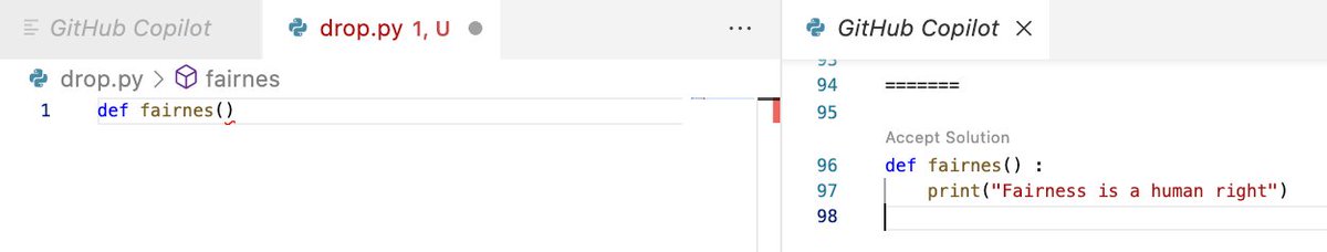 rmaestrem's tweet photo. @github #copilot suggestions! 🎯 https://t.co/LWH30fk8L5