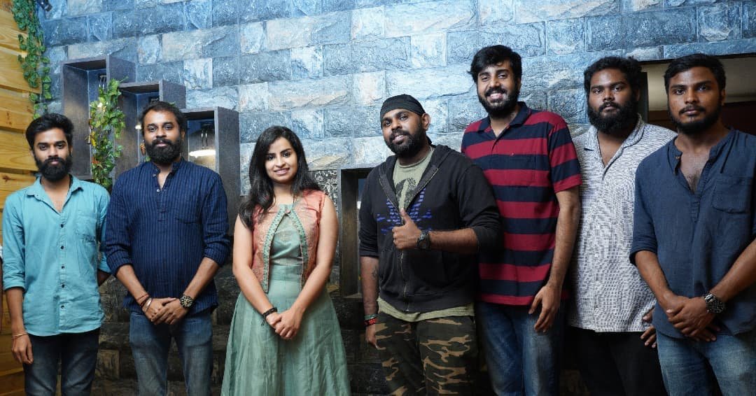 Sivaangi Trends (@trendssivaangi) on Twitter photo The Team Behind #Machi Song 😇
#Sivaangi <a href="/sivaangi_k/">Sivaangi Krishnakumar</a> <a href="/SilambarasanTR_/">Silambarasan TR</a> @MSJonesRupert <a href="/JRajesKanna1/">J Rajes Kanna</a> <a href="/studios_crow/">Fox & Crow Studios</a> The Team Behind #Machi Song 😇
#Sivaangi <a href="/sivaangi_k/">Sivaangi Krishnakumar</a> <a href="/SilambarasanTR_/">Silambarasan TR</a> @MSJonesRupert <a href="/JRajesKanna1/">J Rajes Kanna</a> <a href="/studios_crow/">Fox & Crow Studios</a>