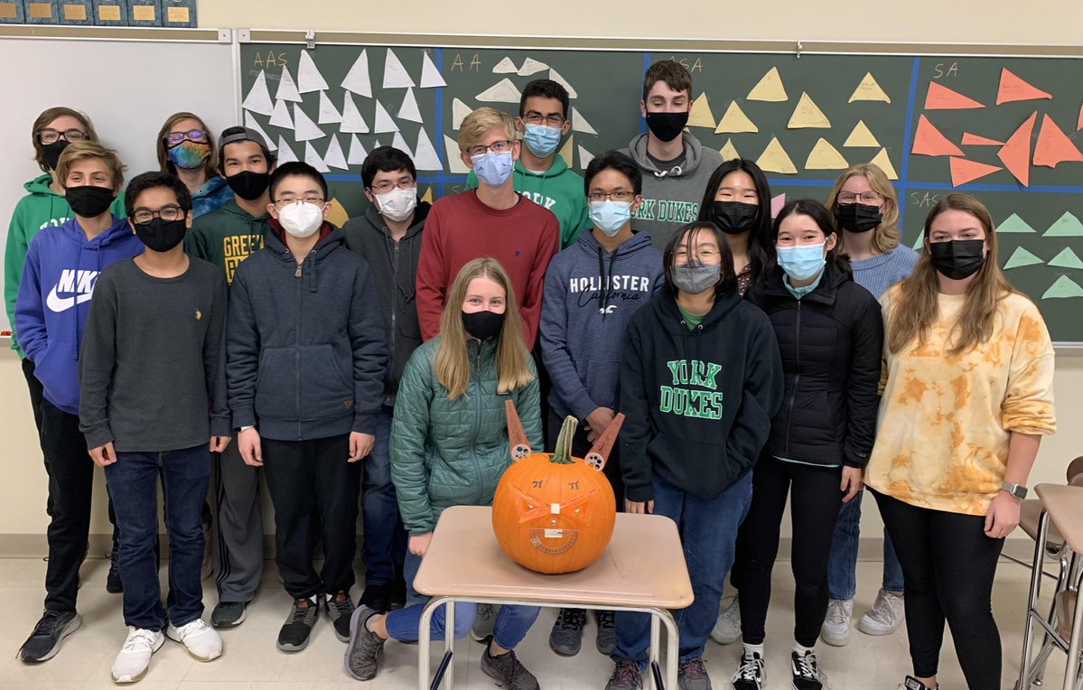 Yorkmath (@yorkmath) on Twitter photo Here is this year's Math Team Pumpkin Decorating submission. Check out those "pi" brows, eh? <a href="/YorkD205/">York High School</a> <a href="/Yorkactivities/">York High School Activities</a> <a href="/YorkStuCo/">York Student Council</a> <a href="/ajroub/">(((AdamRoubitchek)))</a> <a href="/mls924/">Meredith Sheriff</a> Here is this year's Math Team Pumpkin Decorating submission. Check out those "pi" brows, eh? <a href="/YorkD205/">York High School</a> <a href="/Yorkactivities/">York High School Activities</a> <a href="/YorkStuCo/">York Student Council</a> <a href="/ajroub/">(((AdamRoubitchek)))</a> <a href="/mls924/">Meredith Sheriff</a>