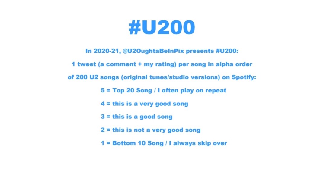 U2OughtaBeInPix's tweet photo. Some of Bono’s best-ever lyrics are here. The “Ah, the deeper I spin” verse is an all-time fav. And the Temple Bar Remix would rate higher. But the last @U2 song that is not the “last” of something in #U200, ‘WHO’S GONNA RIDE YOUR WILD HORSES’ [AB version], is a 3 out of 5. https://t.co/9pBYKp7OcI