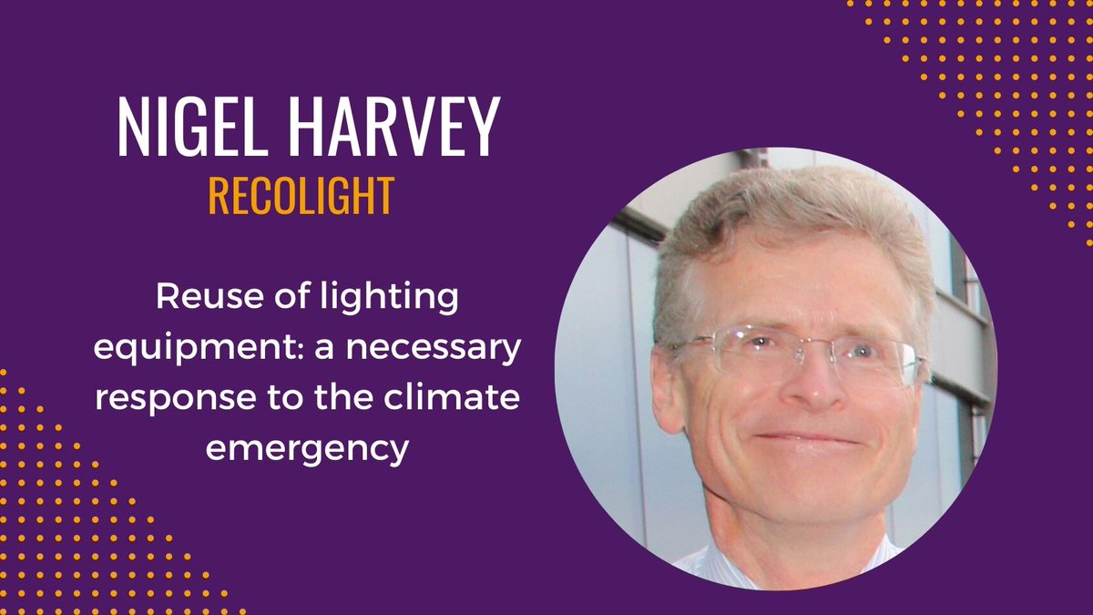 the_ilp's tweet photo. At our #ILP event on 11/11, Nigel Harvey @Recolight will address some of the practical, bite-size actions that designers, manufacturers, contractors &amp; users in the #Lighting sector can all make, to respond to the #ClimateCrisis https://t.co/piLCqLna5H #LightBackBetter #CPD https://t.co/fm3UuuPxl2
