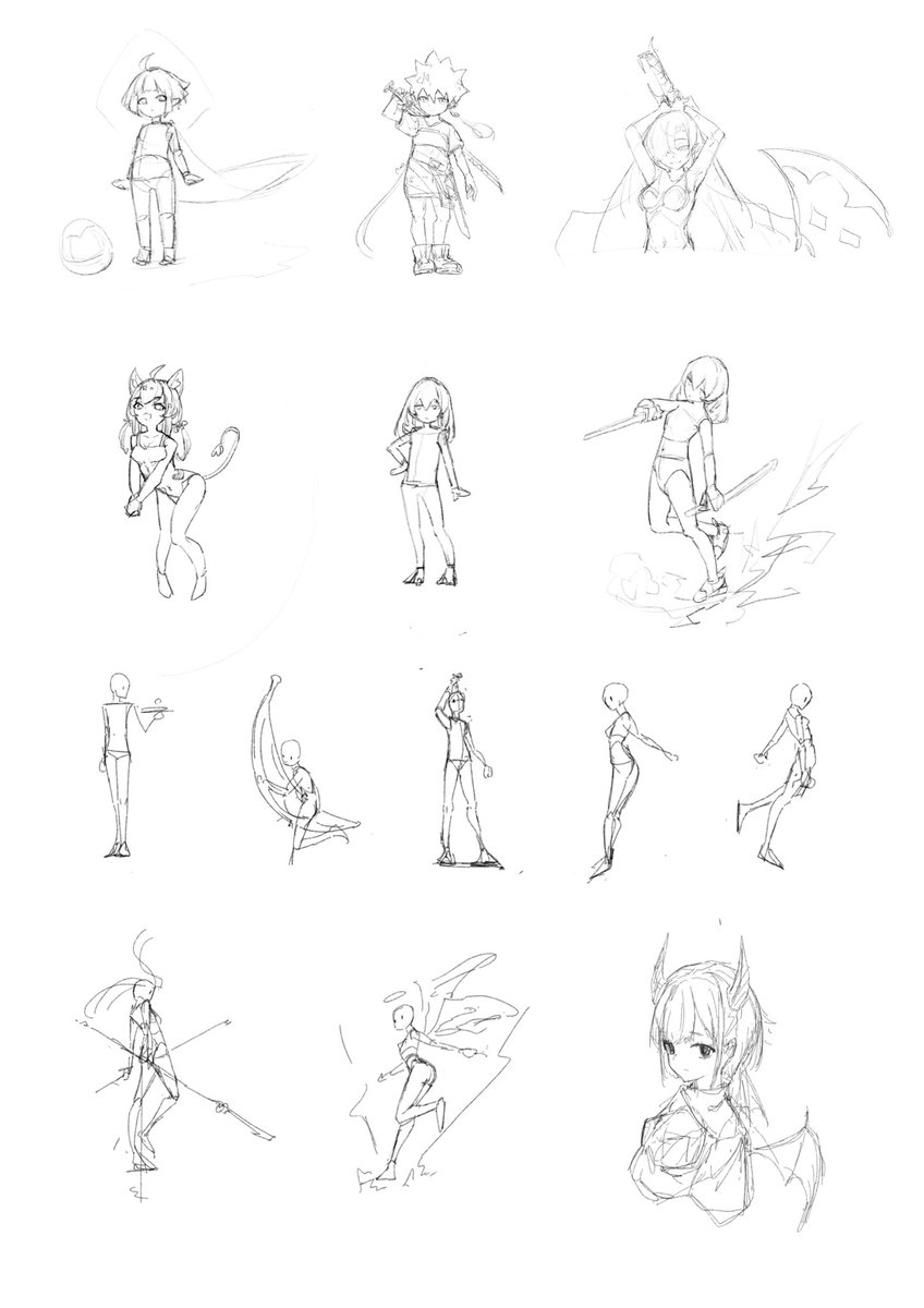 15分ほどの空き時間で描く落書きが、一番楽しい説 