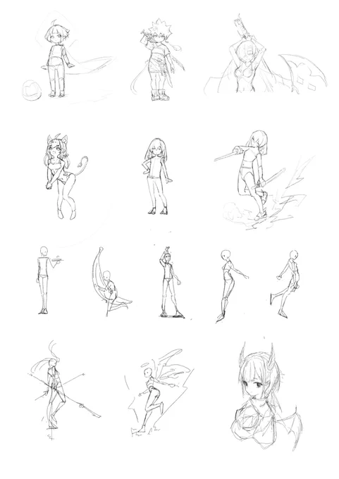 15分ほどの空き時間で描く落書きが、一番楽しい説 