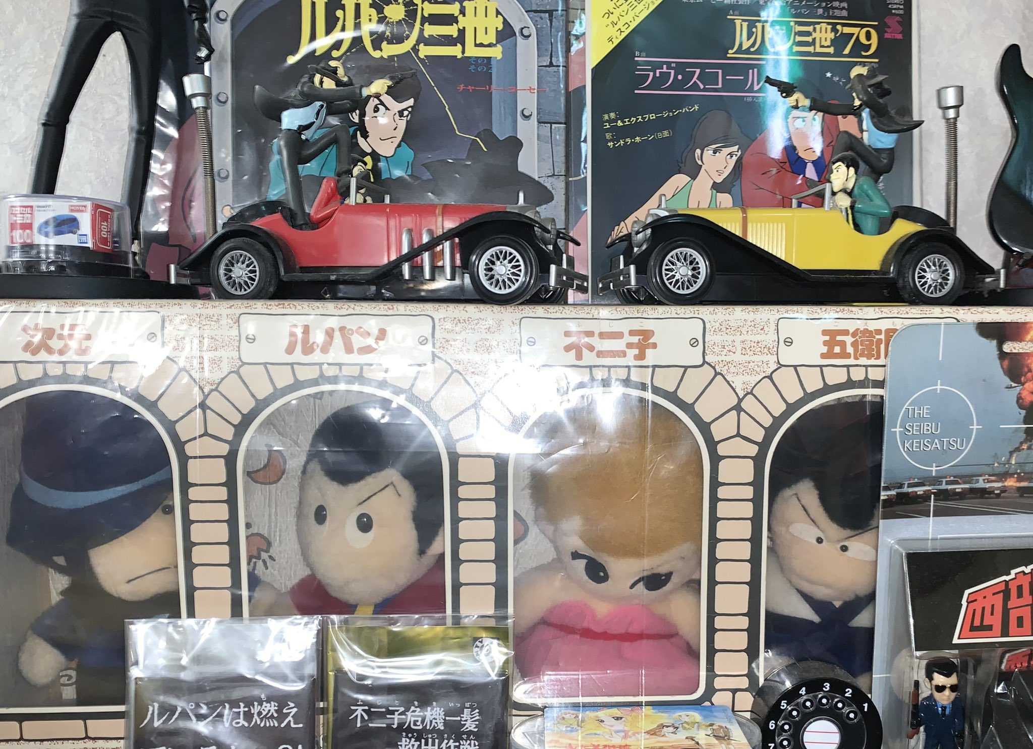 希少 新品タグ付き ルパン三世　次元 ぬいぐるみ レトロ セット 希少 新品タグ付き ルパン三世 次元 ぬいぐるみ レトロ セット