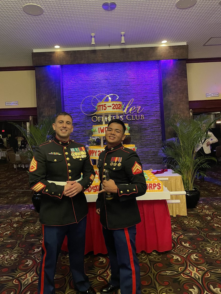 DJBreton's tweet photo. Happy early birthday Marines https://t.co/cTV2MuDIDE