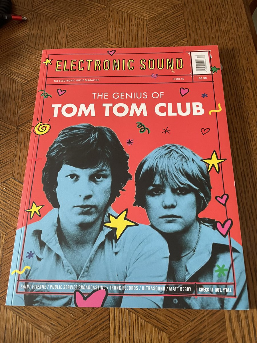 Ultrasoundband's tweet image. Fabulous 4 glossy page piece in #electronicsoundmag this month. @Ultrasoundband @Bandcamp @olirecords #everythingpicture