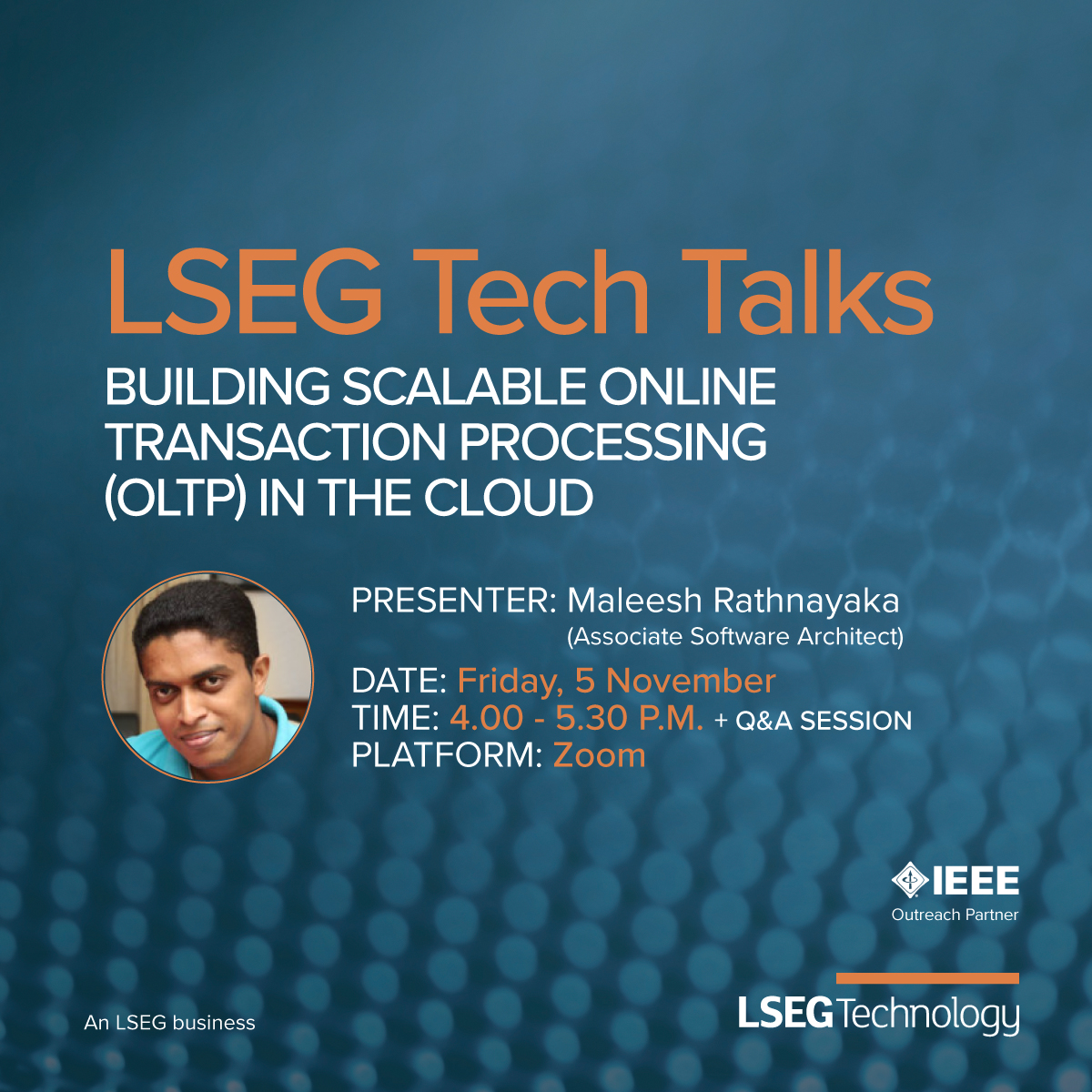 Ieee techverse sri lanka on twitter at the next lseg tech talks meet