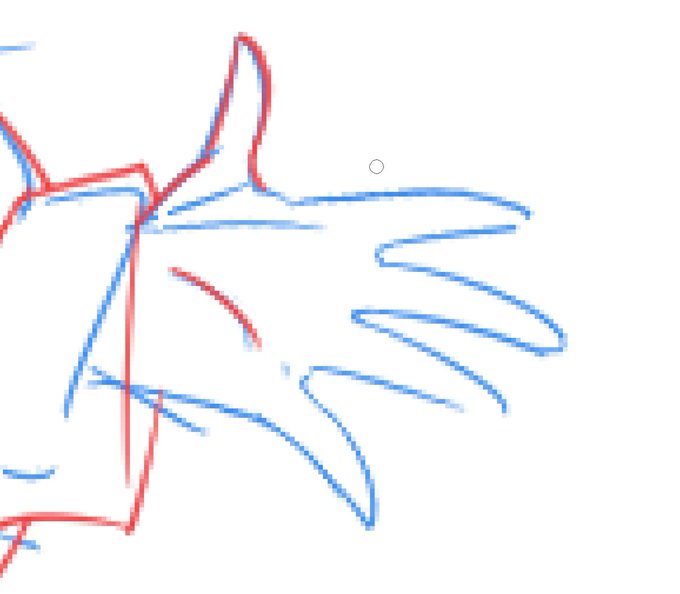 絵がうまくなったとか自分で判断するのって難しいですけど、それまでごちゃごちゃとラフの段階で線を迷ってた「手や指」をほぼ一発で思った通りに描けるようになったのは上手くなったと自己評価 