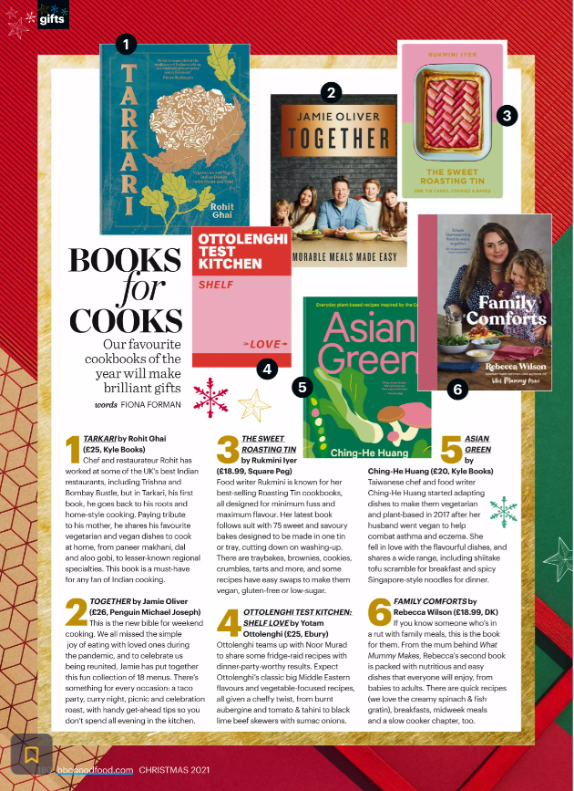Artellus's tweet photo. Christmas already?? You know it's coming... 
Our #rebeccawilson in the BBC Good Food Christmas issue and gift guide 🎅🎅🎅 https://t.co/6uicj4Em0W