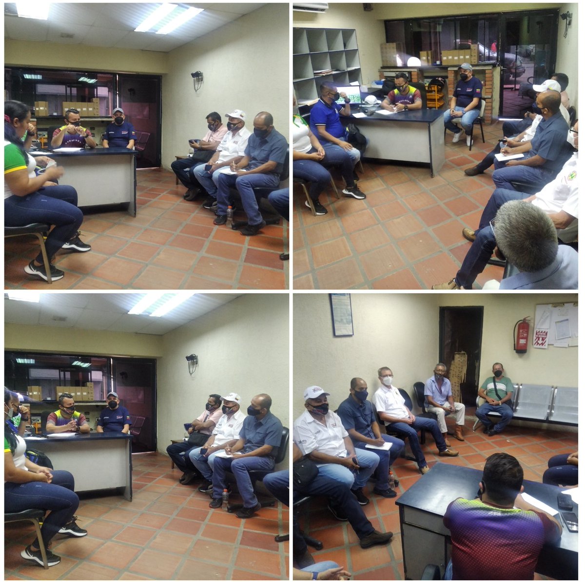 DanielH03448063's tweet photo. SINDICATO EJECUTIVO DEL TRANSPORTE CONTINÚA REUNIONES CON SUS AGREMIADOS. Los dirigentes Yorman Arroyo y Jorge Contreras estuvieron encabezando la reunión escuchando a sus agremiados. 
@NicolasMaduro 
@dcabellor 
@HAbreuMRT 
@lafuerzadchavez https://t.co/BxL4eq6s5q