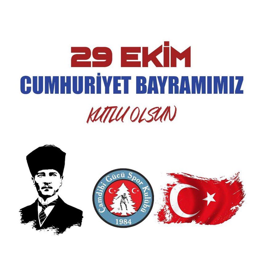 camdibigucusk's tweet photo. Türkiye Cumhuriyeti 98 Yaşında!

Cumhuriyetimizin ilanının 98. yıl dönümünde, başta Ulu Önderimiz Gazi Mustafa Kemal Atatürk ve silah arkadaşları olmak üzere tüm kahramanlarımızı saygı, özlem ve minnetle anıyoruz. 

29 Ekim Cumhuriyet Bayramımız Kutlu Olsun.🇹🇷 https://t.co/Eh1julYIe9