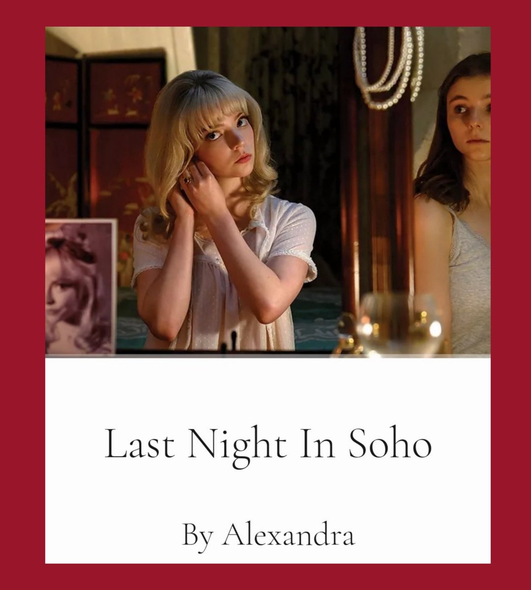 DissectionR's tweet photo. "'Last Night in Soho' expertly crafts this image of a place where people go to be someone else and something more, it recreates the microcosm of West London." - Alexandra

Read our latest review from London Film Festival, now available at the link in our bio

#lastnightinsoho https://t.co/OWFmXNsf6f