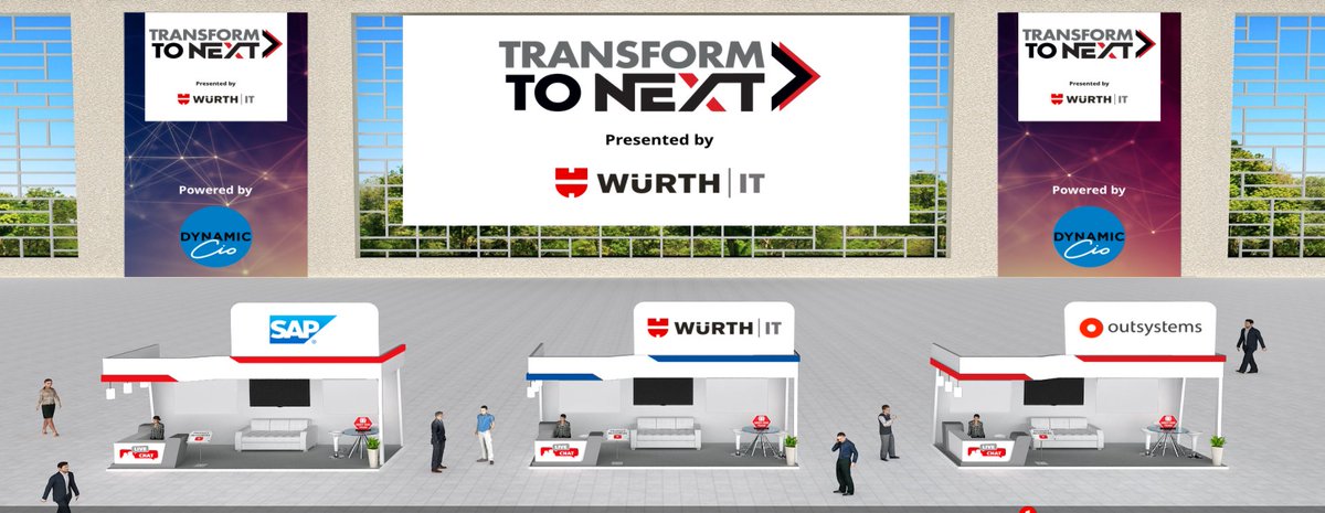 yogeshd35's tweet photo. #TRANSFORMTONEXT presented by @WurthITIndia Powered by @DynamicCIO
Virtual Exhibits at the event https://t.co/iBfBG3VPZM