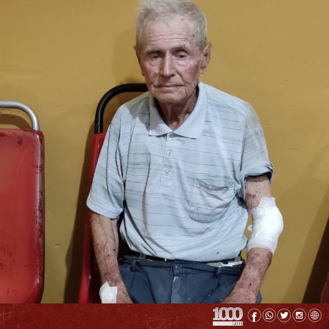 Desde ayer a las 20:00 horas, este abuelito se encuentra en la Comisaría 17 San Isidro, Lambaré. Aproximadamente 85 años. "El señor no se da a entender, le dimos un bolígrafo y tampoco funcionó", dijo el comisario César Caballero. Se busca a los familiares. Por favor, difundir.
