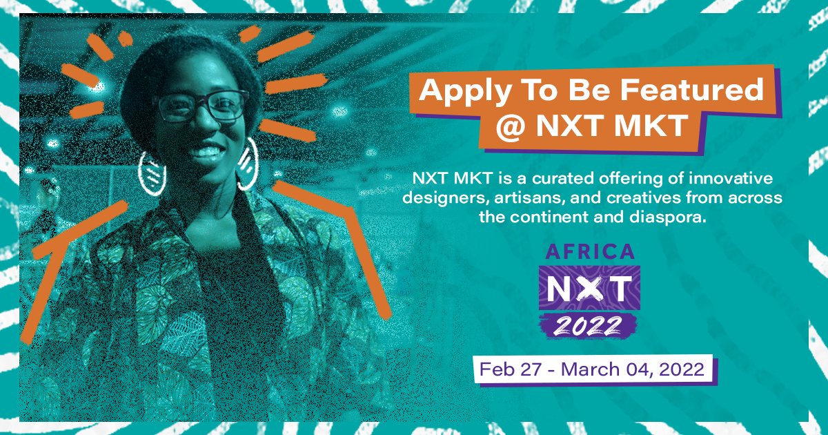 africa_nxt's tweet photo. Interested in exhibiting/showcasing your products to a large African audience? 
Here's an opportunity to showcase your products at the upcoming #africanxt #NXTMKT 2022 Exhibition.
Click the link to register https://t.co/26cZ9L1f7A #africanxt #thenext10years #innovation #Diaspora https://t.co/G1ONYoHV9R